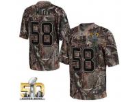 Game Von Miller Men Jersey - Denver Broncos #58 Realtree Camo Super Bowl 50 Bound Nike NFL