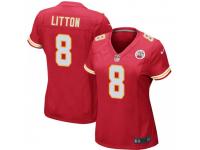 Game Women's Chase Litton Kansas City Chiefs Nike Team Color Jersey - Red