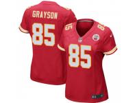 Game Women's Davon Grayson Kansas City Chiefs Nike Team Color Jersey - Red
