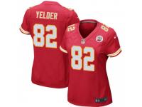 Game Women's Deon Yelder Kansas City Chiefs Nike Team Color Jersey - Red