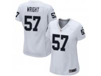 Game Women's Gabe Wright Oakland Raiders Nike Jersey - White