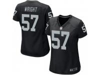 Game Women's Gabe Wright Oakland Raiders Nike Team Color Jersey - Black