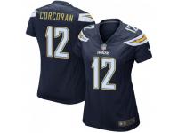 Game Women's Josh Corcoran Los Angeles Chargers Nike Team Color Jersey - Navy