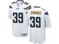 Game Youth Arrion Springs Los Angeles Chargers Nike Jersey - White