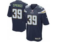 Game Youth Arrion Springs Los Angeles Chargers Nike Team Color Jersey - Navy