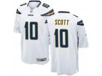 Game Youth Artavis Scott Los Angeles Chargers Nike Jersey - White