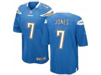 Game Youth Cardale Jones Los Angeles Chargers Nike Powder Alternate Jersey - Blue