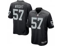 Game Youth Gabe Wright Oakland Raiders Nike Team Color Jersey - Black