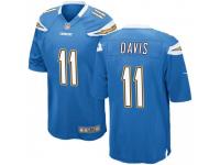 Game Youth Geremy Davis Los Angeles Chargers Nike Powder Alternate Jersey - Blue