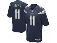 Game Youth Geremy Davis Los Angeles Chargers Nike Team Color Jersey - Navy