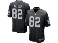 Game Youth Jordy Nelson Oakland Raiders Nike Team Color Jersey - Black