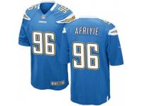 Game Youth Patrick Afriyie Los Angeles Chargers Nike Powder Alternate Jersey - Blue