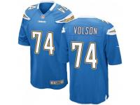 Game Youth Tanner Volson Los Angeles Chargers Nike Powder Alternate Jersey - Blue