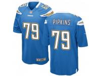 Game Youth Trey Pipkins Los Angeles Chargers Nike Powder Alternate Jersey - Blue