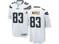 Game Youth Vince Mayle Los Angeles Chargers Nike Jersey - White