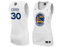 Golden State Warriors adidas Stephen Curry Women's Fashion Replica Jersey - White