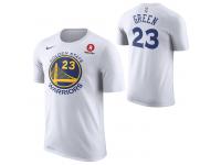 Golden State Warriors Nike Dri-FIT Men's Draymond Green #23 Game Time Name & Number T-Shirts - White