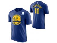 Golden State Warriors Nike Dri-FIT Men's Klay Thompson #11 Game Time Name & Number T-Shirts - Royal