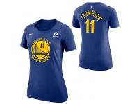 Golden State Warriors Nike Dri-FIT Women's Klay Thompson #11 Game Time Name & Number T-Shirts - Royal