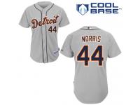 Grey Daniel Norris Men #44 Majestic MLB Detroit Tigers Cool Base Road Jersey