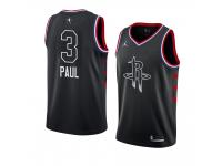 Houston Rockets #3 Black Chris Paul 2019 All-Star Game Swingman Jersey Men's