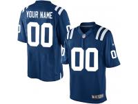 Indianapolis Colts Customized Men's Home Jersey - Royal Blue Nike NFL Limited