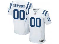 Indianapolis Colts Customized Men's Road Jersey - White Nike NFL Elite