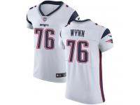 Isaiah Wynn Men's Elite White Jersey Nike NFL New England Patriots Vapor Untouchable Road #76