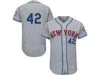 Jackie Robinson New York Mets Majestic Authentic Collection Flexbase Jersey - Gray