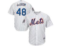 Jacob deGrom New York Mets Majestic 2015 World Series Bound Cool Base Jersey - White