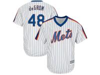 Jacob deGrom New York Mets Majestic Official Cool Base Player Jersey - White