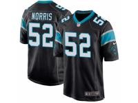 Jared Norris Men's Carolina Panthers Nike Team Color Jersey - Game Black