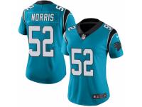 Jared Norris Women's Carolina Panthers Nike Alternate Vapor Untouchable Jersey - Limited Blue