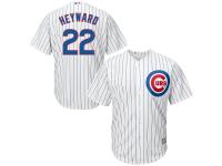 Jason Heyward Chicago Cubs Majestic Official Cool Base Player Jersey - White