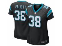 Javien Elliott Women's Carolina Panthers Nike Team Color Jersey - Game Black