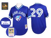 Joe Carter Toronto Blue Jays Mitchell & Ness 1993 Authentic Cooperstown Collection Mesh Batting Practice Jersey - Royal