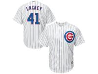John Lackey Chicago Cubs Majestic Official Cool Base Player Jersey - White