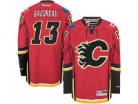 Johnny Gaudreau Calgary Flames Reebok Home Premier Player Jersey - Red