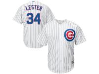 Jon Lester Chicago Cubs Majestic 2015 Cool Base Player Jersey - White