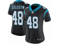 Jonathan Celestin Women's Carolina Panthers Nike Team Color Vapor Untouchable Jersey - Limited Black
