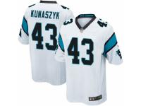 Jordan Kunaszyk Men's Carolina Panthers Nike Jersey - Game White