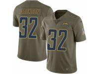 Justin Jackson Youth Los Angeles Chargers Nike 2017 Salute to Service Jersey - Limited Green