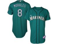 Kendrys Morales Seattle Mariners Majestic 6300 Player Authentic Jersey - Teal