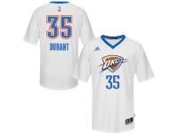 Kevin Durant Oklahoma City Thunder adidas 2014-15 Pride Swingman Jersey - White