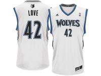 Kevin Love Minnesota Timberwolves adidas Replica Home Jersey - White