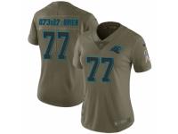 Kitt O'Brien Women's Carolina Panthers Nike 2017 Salute to Service Jersey - Limited Green
