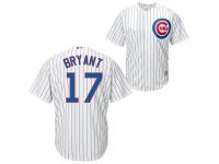 Kris Bryant Chicago Cubs Majestic Cool Base Player Jersey - White