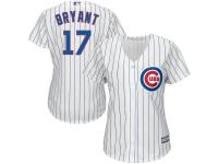 Kris Bryant Chicago Cubs Majestic Women's 2015 Cool Base Player Jersey - White