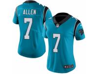 Kyle Allen Women's Carolina Panthers Nike Alternate Vapor Untouchable Jersey - Limited Blue