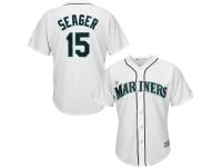 Kyle Seager Seattle Mariners Majestic 2015 Cool Base Player Jersey - White